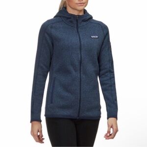 Patagonia Better Sweater Navy Full-Zip Hoodie Size Small